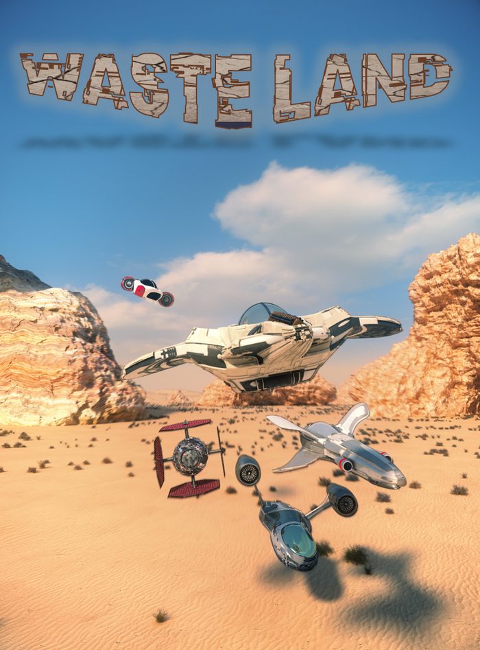 Waste Land VR ride poster