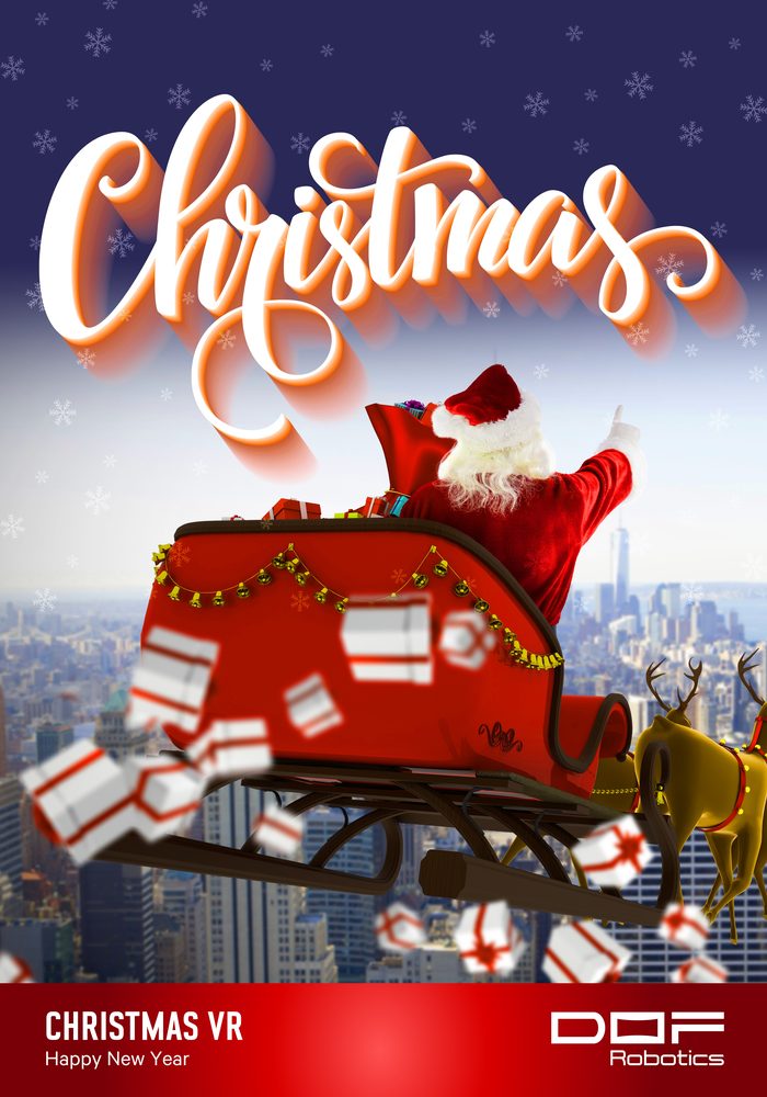 Christmas VR VR ride poster